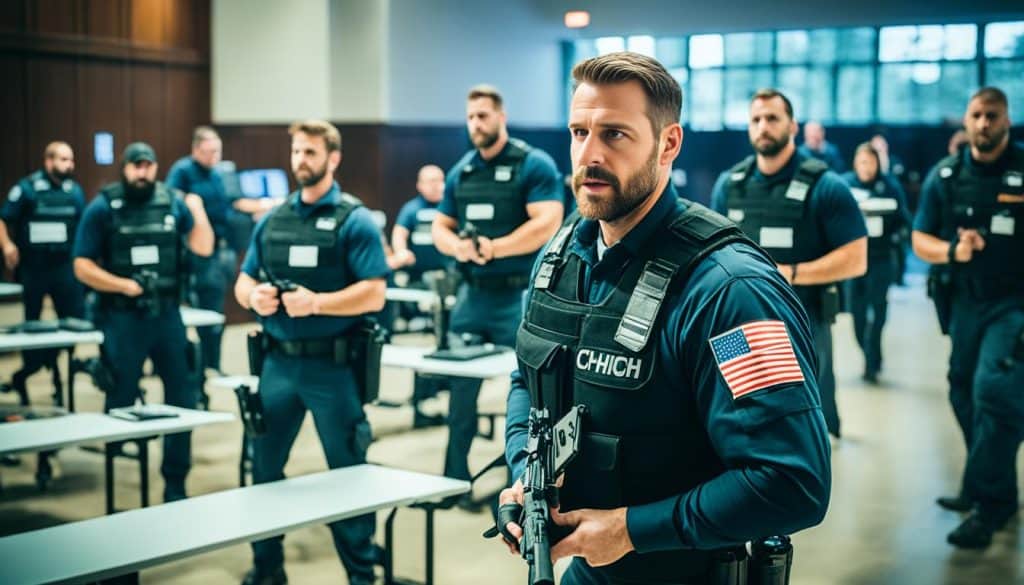 Church security team training