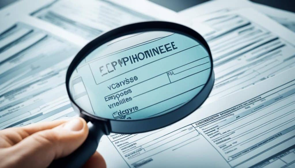 Employee background checks