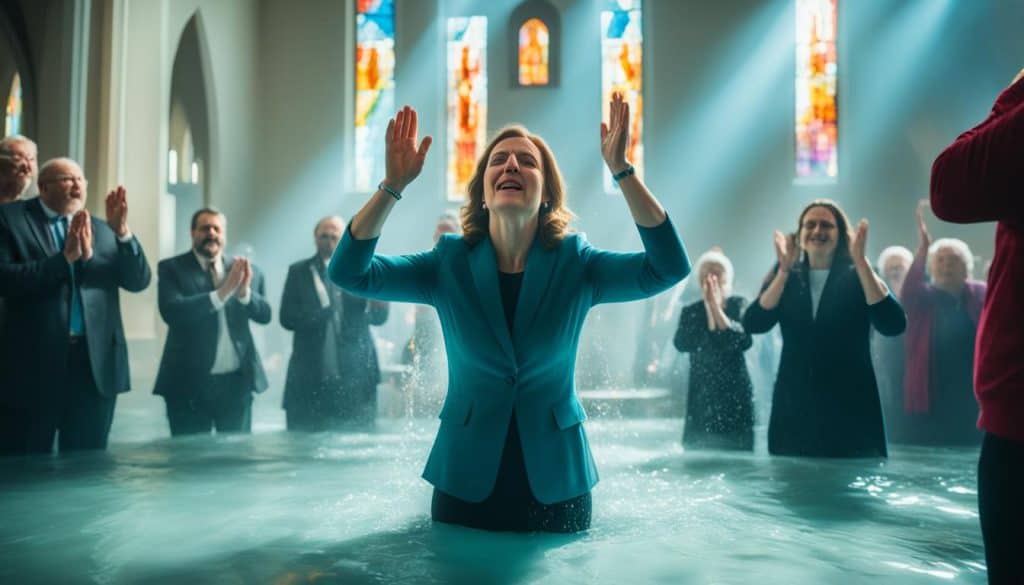 Baptism Ritual in Church Membership