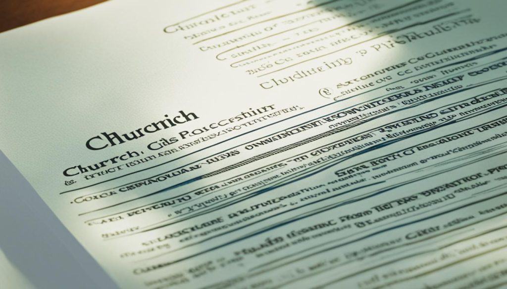 Promoting Transparency in Church Policies: A Guide 3 promoting transparency in church policies